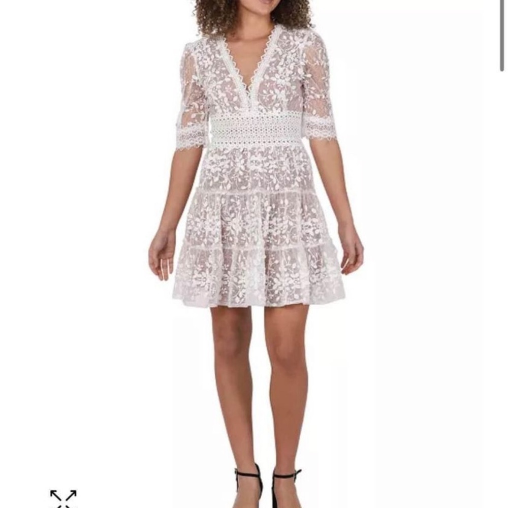 BRIDAL DRESS. Macy’s - Women's Lace Dress - size M / 8